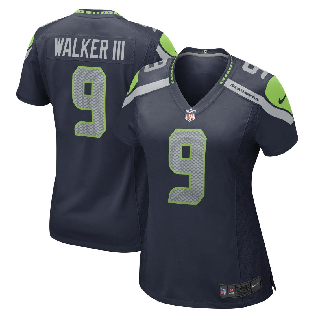 Kenneth Walker III Seattle Seahawks Women's Player Jersey Navy - Nike
