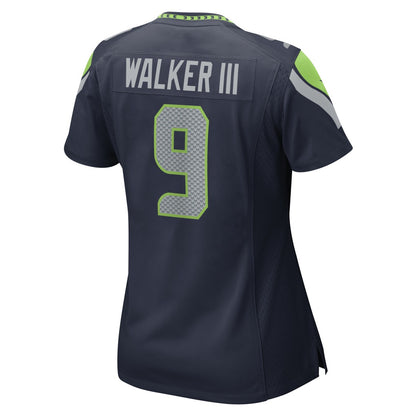 Kenneth Walker III Seattle Seahawks Women's Player Jersey - Navy | NFL Jerseys