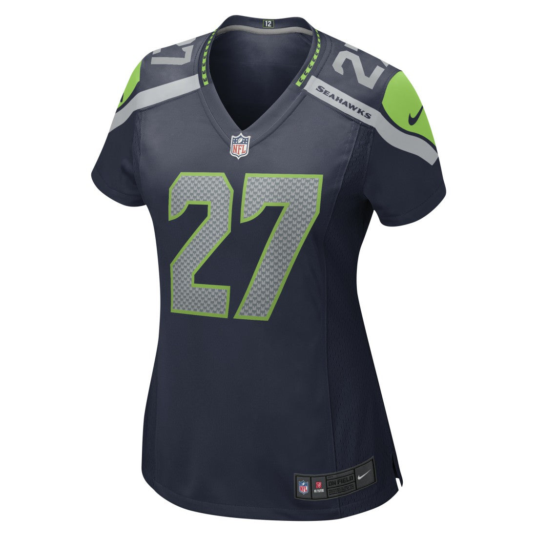 Riq Woolen Seattle Seahawks Women's Team Game Jersey College Navy - Nike