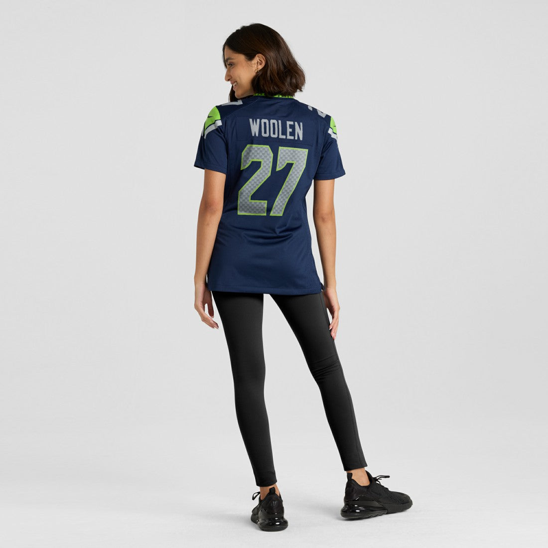 Riq Woolen Seattle Seahawks Women's Team Game Jersey College Navy - Nike
