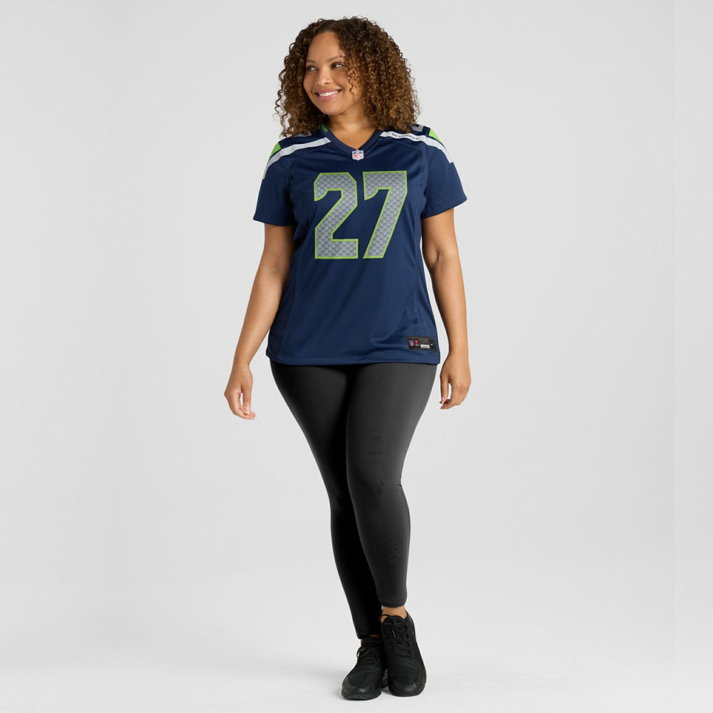 Riq Woolen Seattle Seahawks Women's Team Game Jersey College Navy - Nike