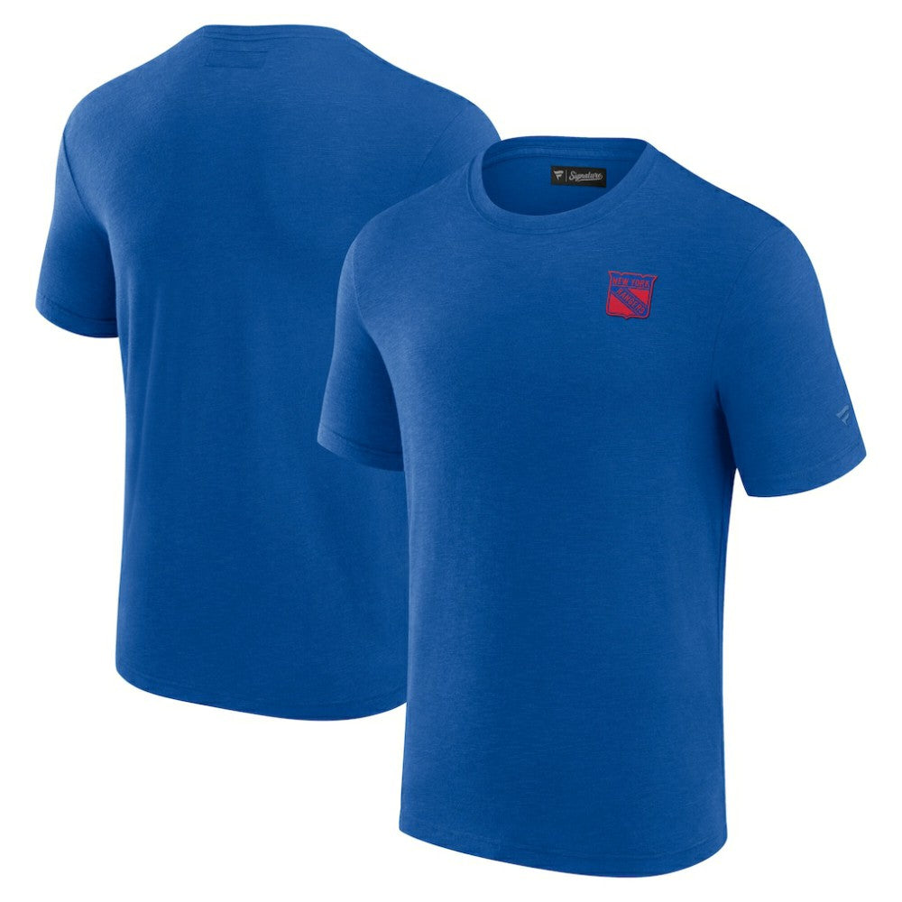 New York Rangers Fanatics Signature Front Office Modal T-Shirt Royal