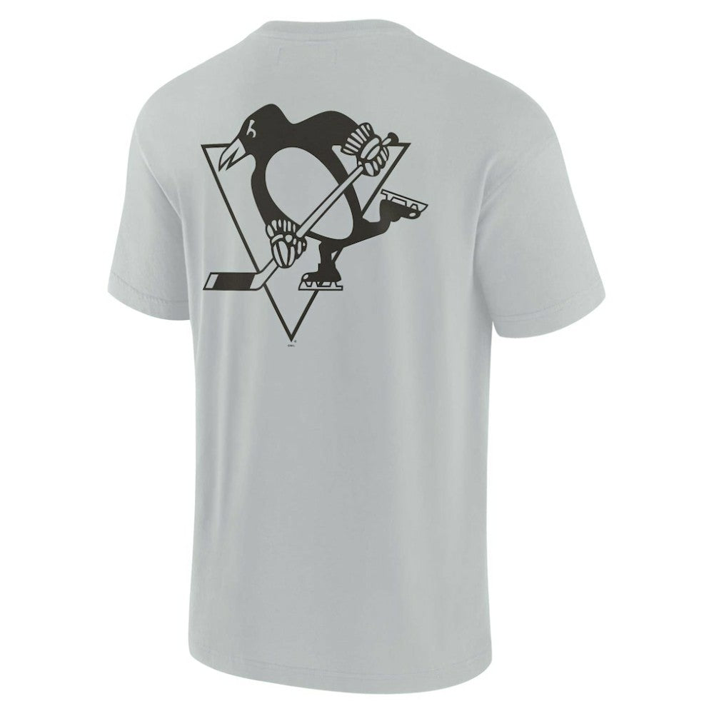Pittsburgh Penguins Fanatics Unisex Elements Super Soft Short Sleeve T-Shirt Gray