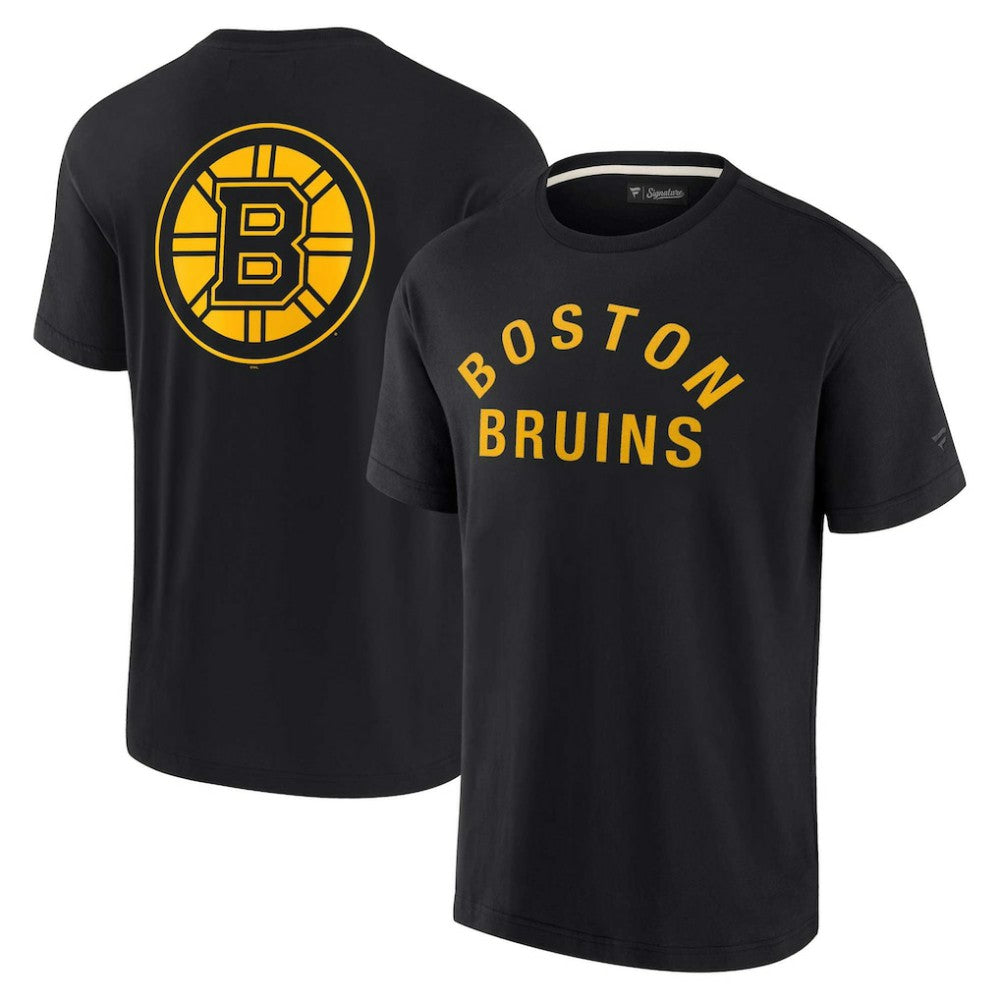 Boston Bruins Fanatics Unisex Elements Super Soft Short Sleeve T-Shirt Black