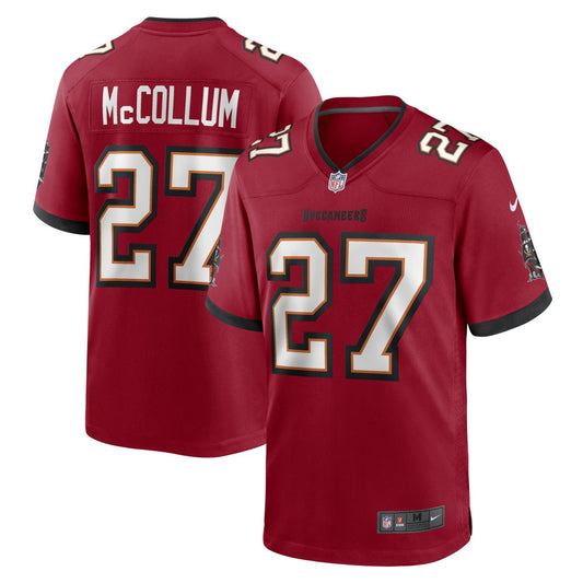 Zyon McCollum Tampa Bay Buccaneers Game Player Jersey - Red | NFL Jerseys