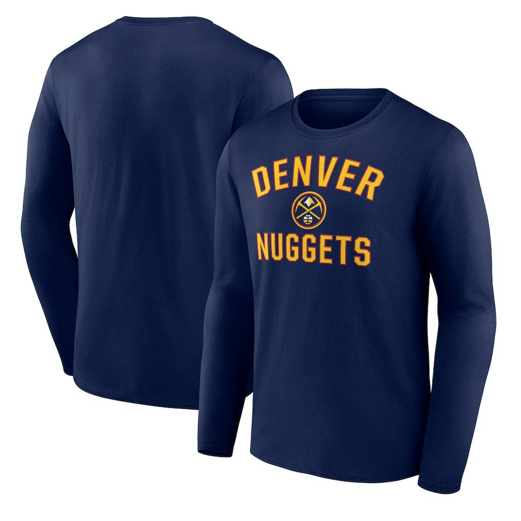 NBA - Denver Nuggets Victory Arch Team Long Sleeve T-Shirt - Navy