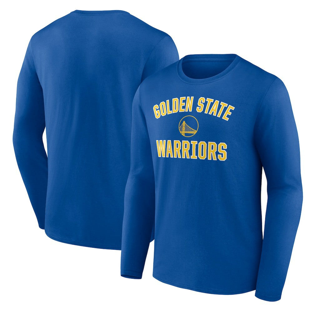NBA - Golden State Warriors Victory Arch Team Long Sleeve T-Shirt - Royal