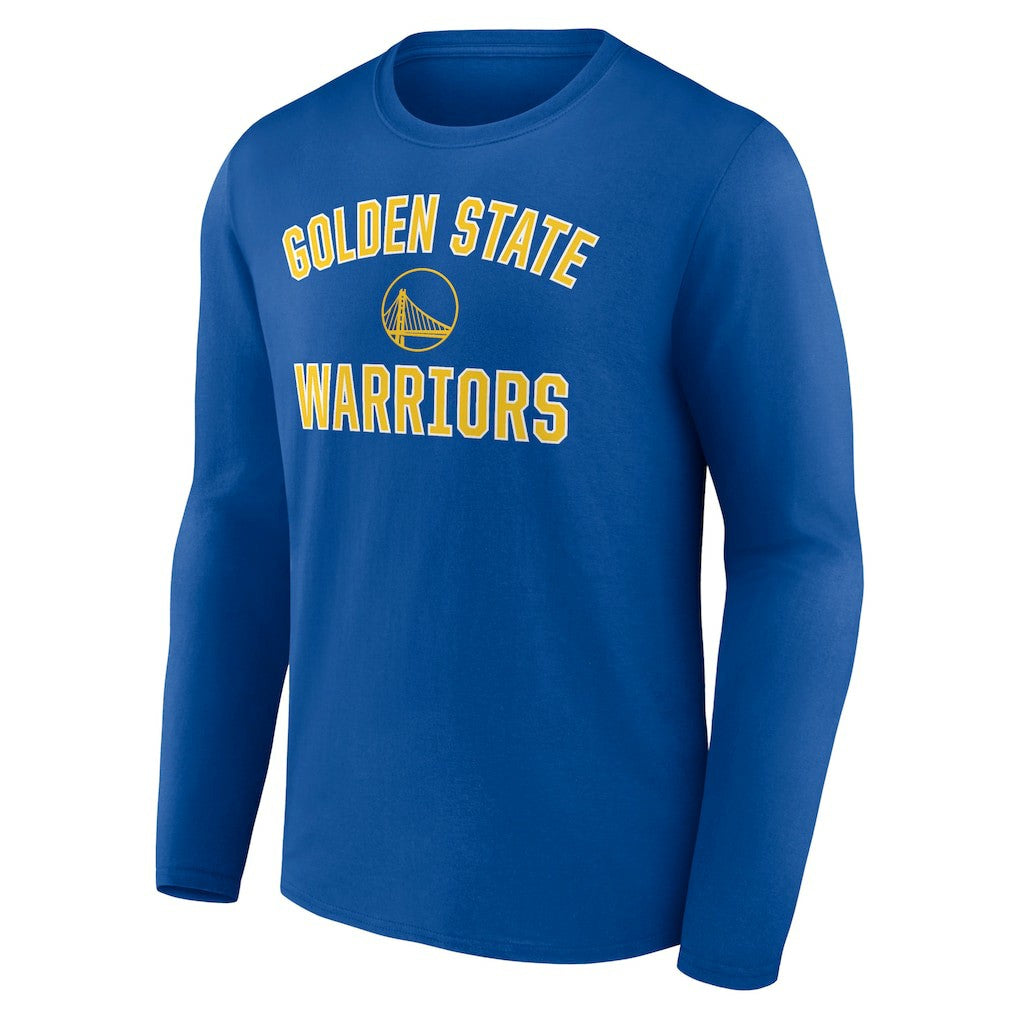 NBA - Golden State Warriors Victory Arch Team Long Sleeve T-Shirt - Royal