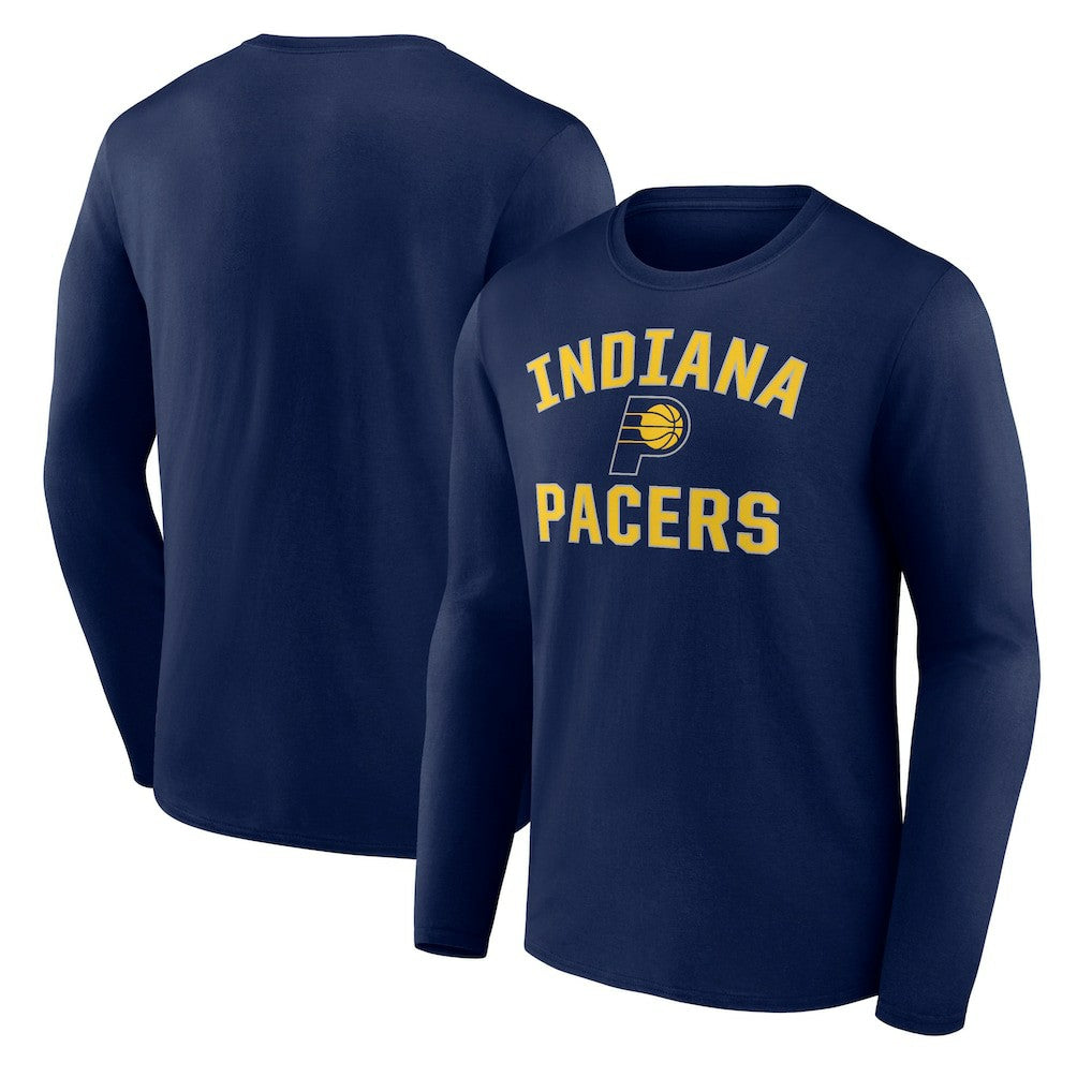 NBA - Indiana Pacers Victory Arch Team Long Sleeve T-Shirt - Navy