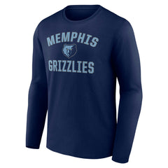 NBA - Memphis Grizzlies Victory Arch Team Long Sleeve T-Shirt - Navy