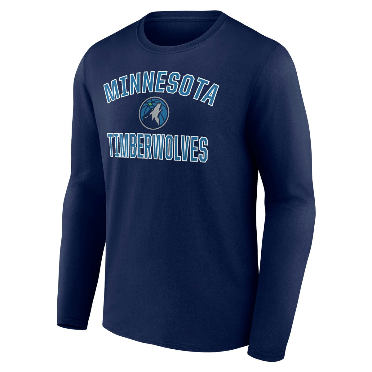 NBA - Minnesota Timberwolves Victory Arch Team Long Sleeve T-Shirt - Navy