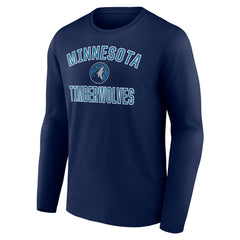 NBA - Minnesota Timberwolves Victory Arch Team Long Sleeve T-Shirt - Navy