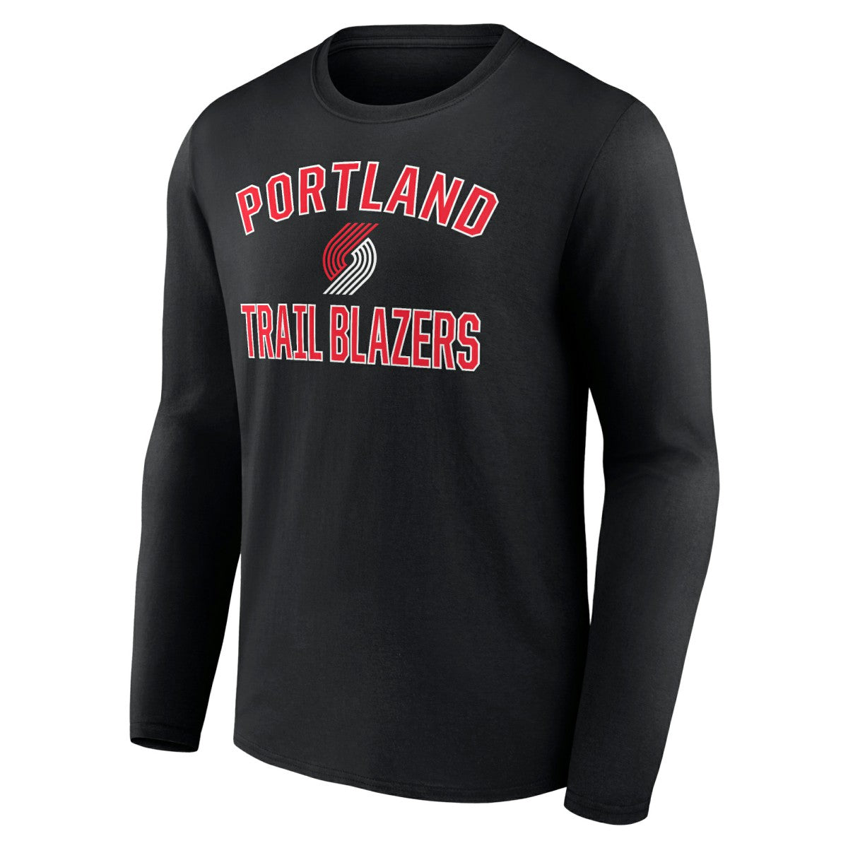 NBA - Portland Trail Blazers Victory Arch Team Long Sleeve T-Shirt - Black