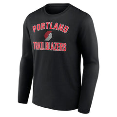 NBA - Portland Trail Blazers Victory Arch Team Long Sleeve T-Shirt - Black