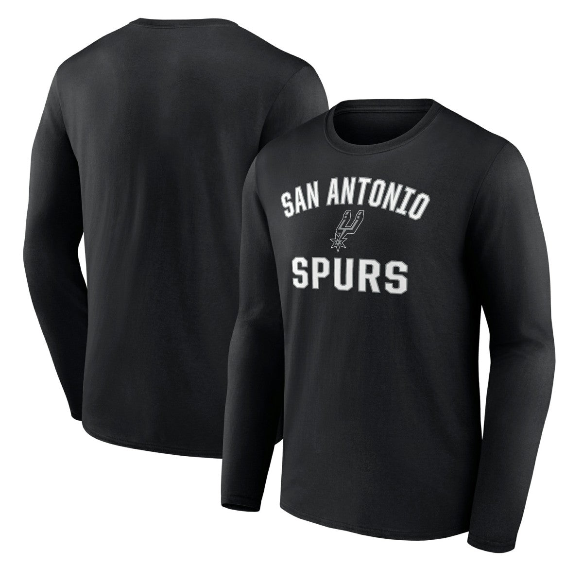 NBA - San Antonio Spurs Victory Arch Team Long Sleeve T-Shirt - Black