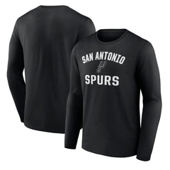 NBA - San Antonio Spurs Victory Arch Team Long Sleeve T-Shirt - Black