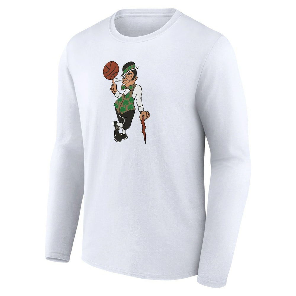NBA - Boston Celtics Alternate Logo Long Sleeve T-Shirt - White