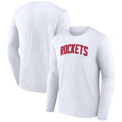NBA - Houston Rockets Alternate Logo Long Sleeve T-Shirt - White