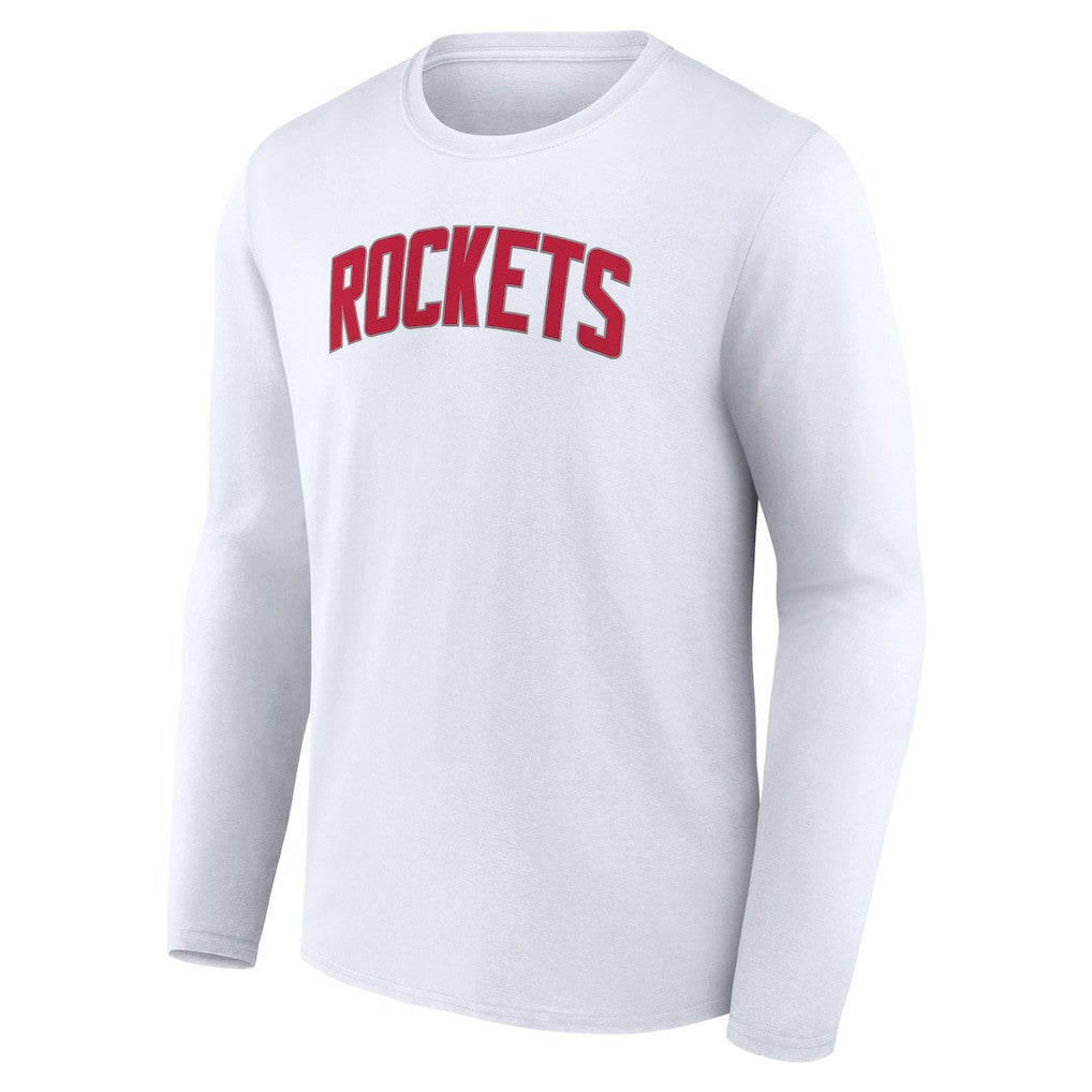 NBA - Houston Rockets Alternate Logo Long Sleeve T-Shirt - White