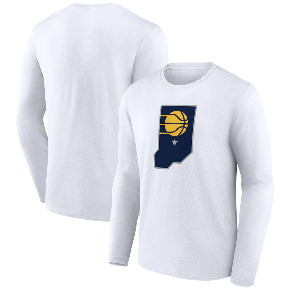 NBA - Indiana Pacers Alternate Logo Long Sleeve T-Shirt - White