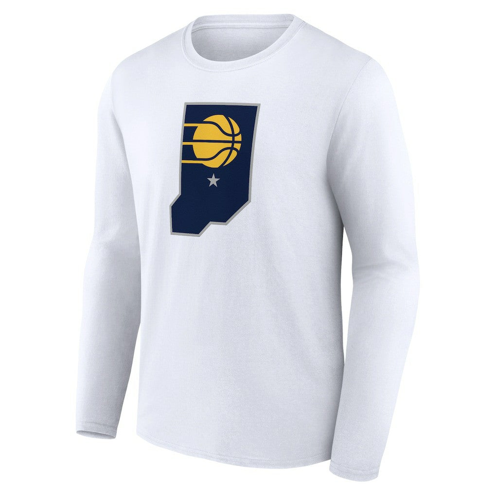 NBA - Indiana Pacers Alternate Logo Long Sleeve T-Shirt - White