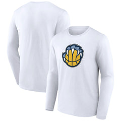 NBA - Memphis Grizzlies Alternate Logo Long Sleeve T-Shirt - White