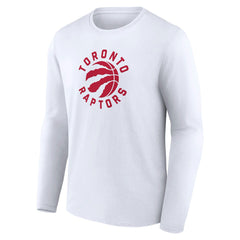 NBA - Toronto Raptors Alternate Logo Long Sleeve T-Shirt - White