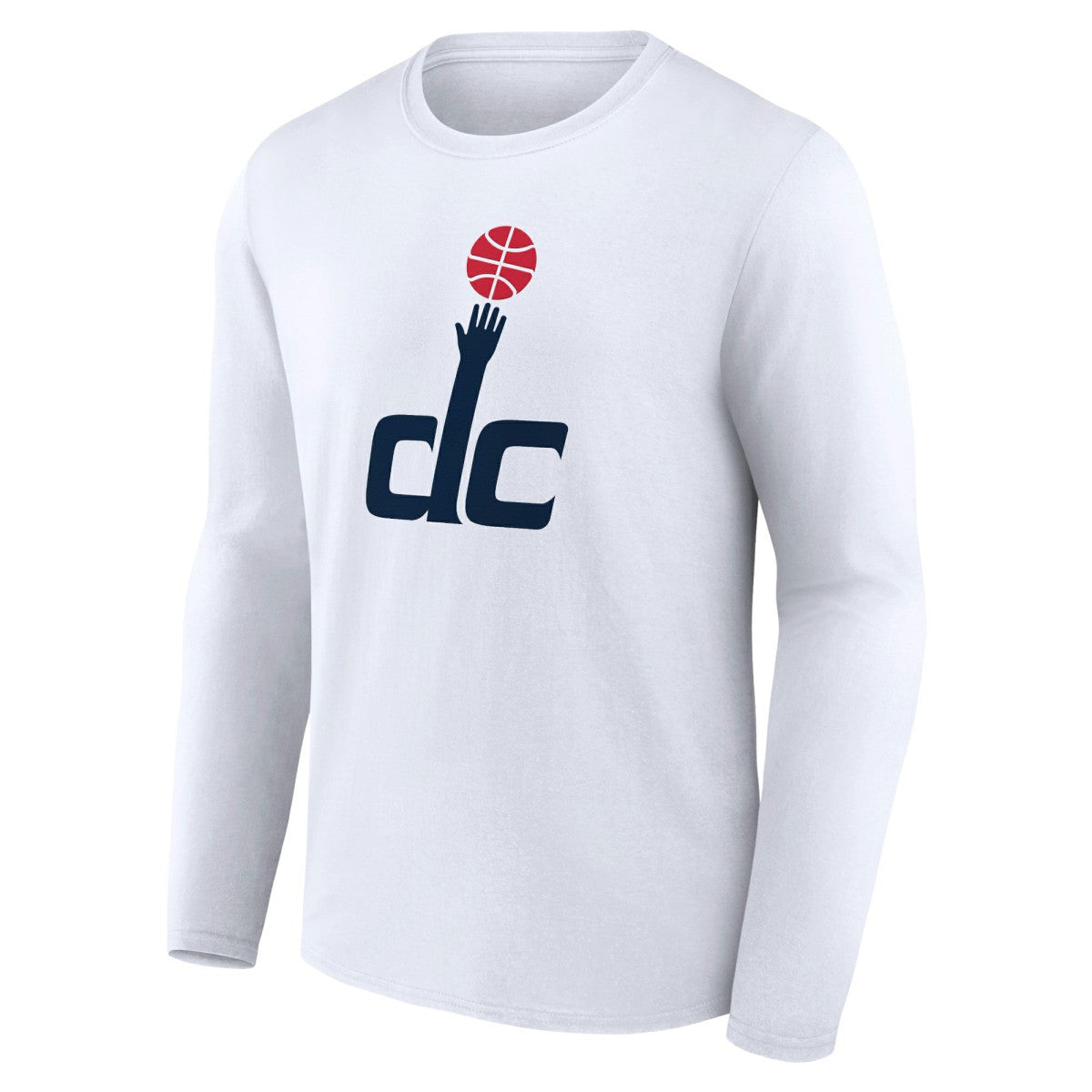 NBA - Washington Wizards Alternate Logo Long Sleeve T-Shirt - White