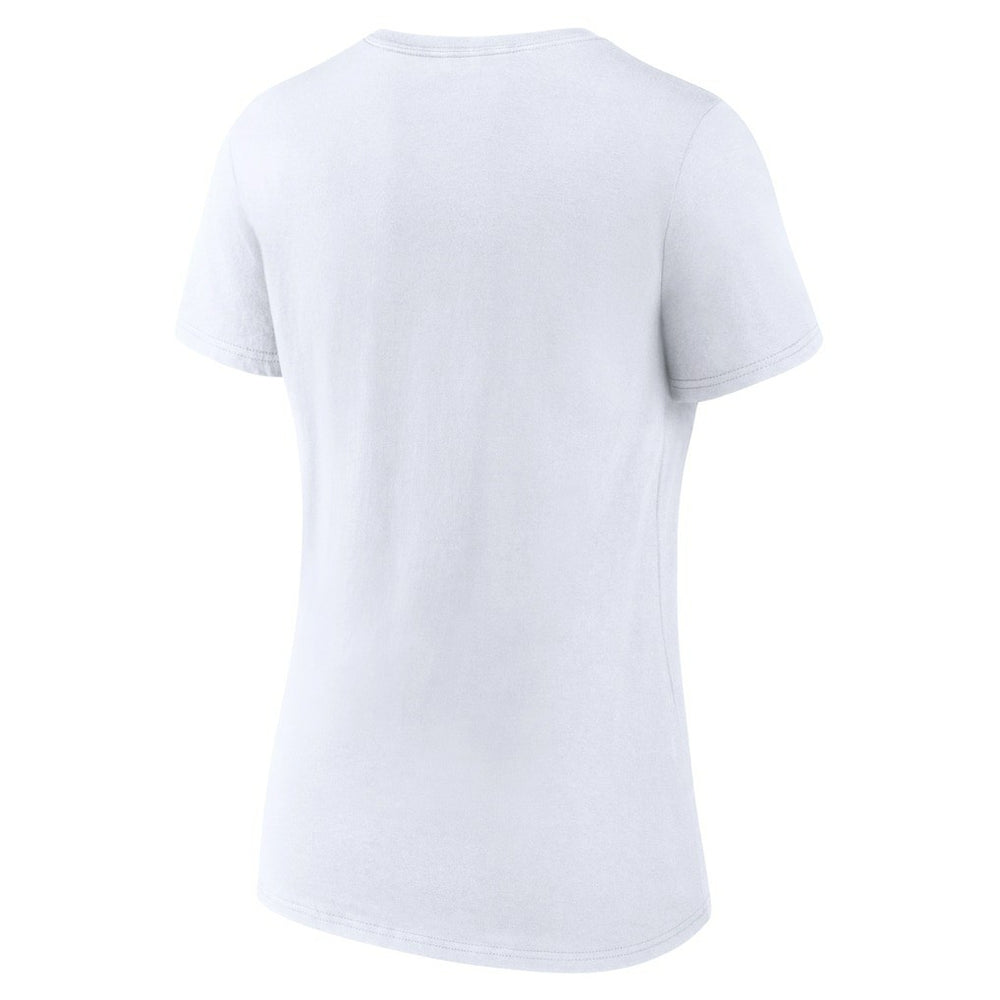 NBA - Dallas Mavericks Women's Alternate Logo V-Neck T-Shirt - White