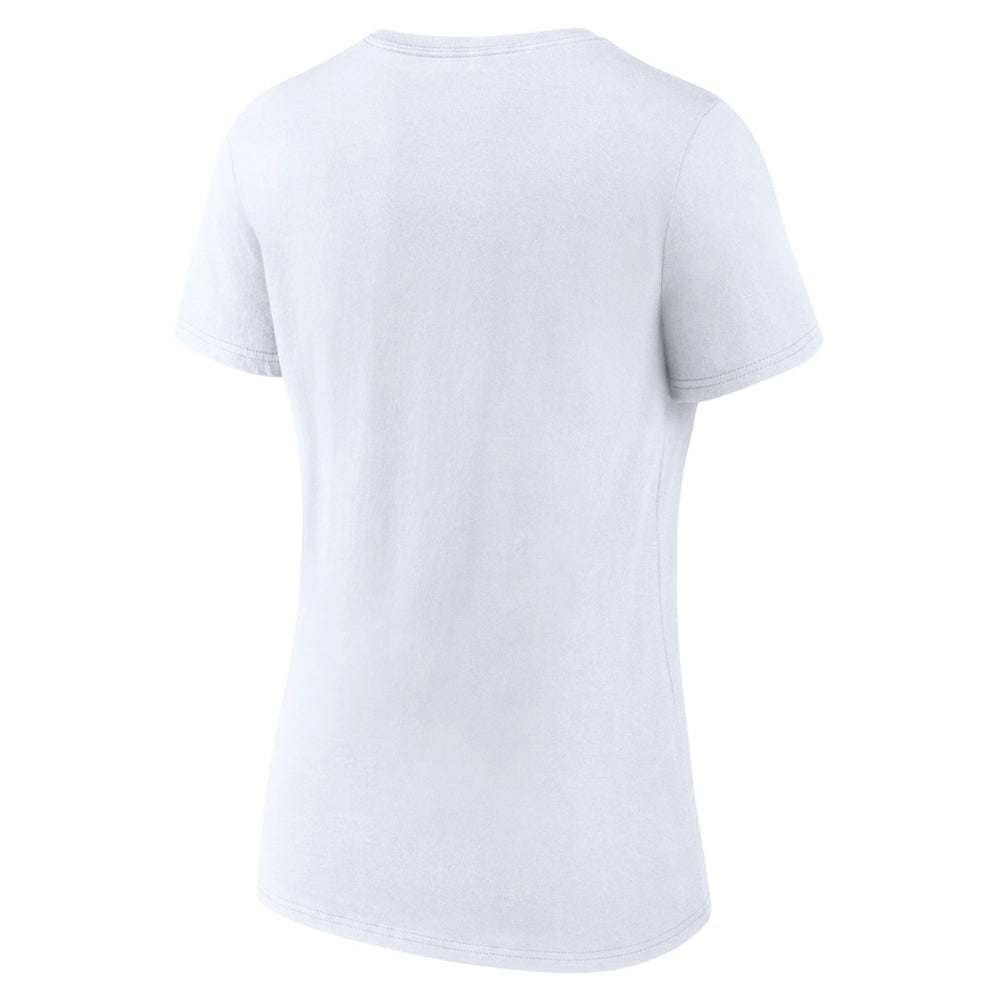 NBA - Toronto Raptors Women's Alternate Logo V-Neck T-Shirt - White
