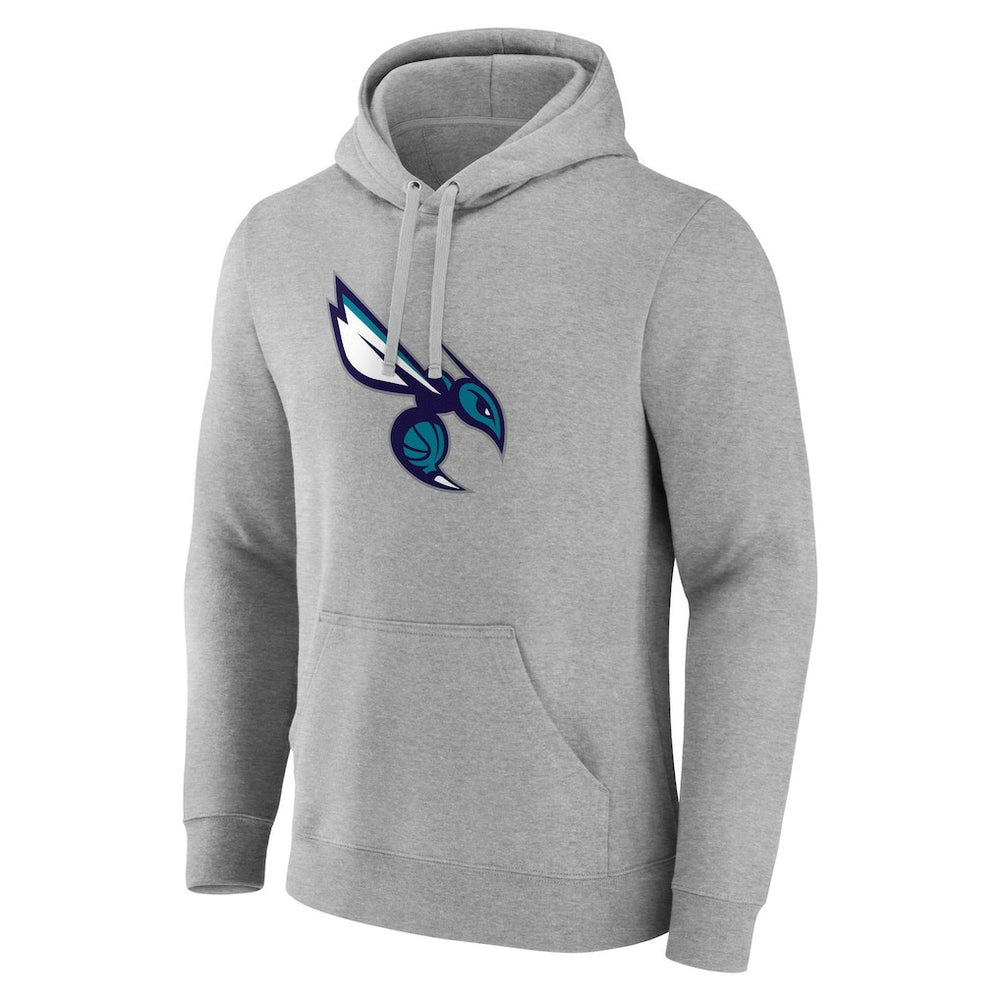 NBA - Charlotte Hornets Alternate Logo Pullover Hoodie - Gray