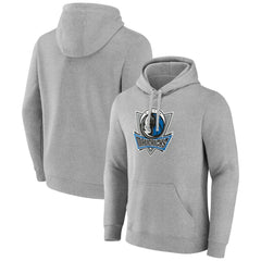 NBA - Dallas Mavericks Alternate Logo Pullover Hoodie - Gray