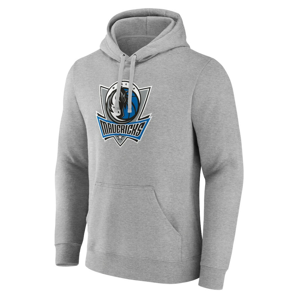 NBA - Dallas Mavericks Alternate Logo Pullover Hoodie - Gray