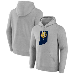 NBA - Indiana Pacers Alternate Logo Pullover Hoodie - Gray