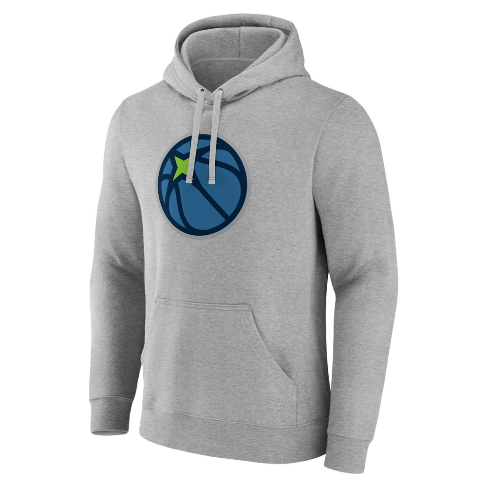 NBA - Minnesota Timberwolves Alternate Logo Pullover Hoodie - Gray