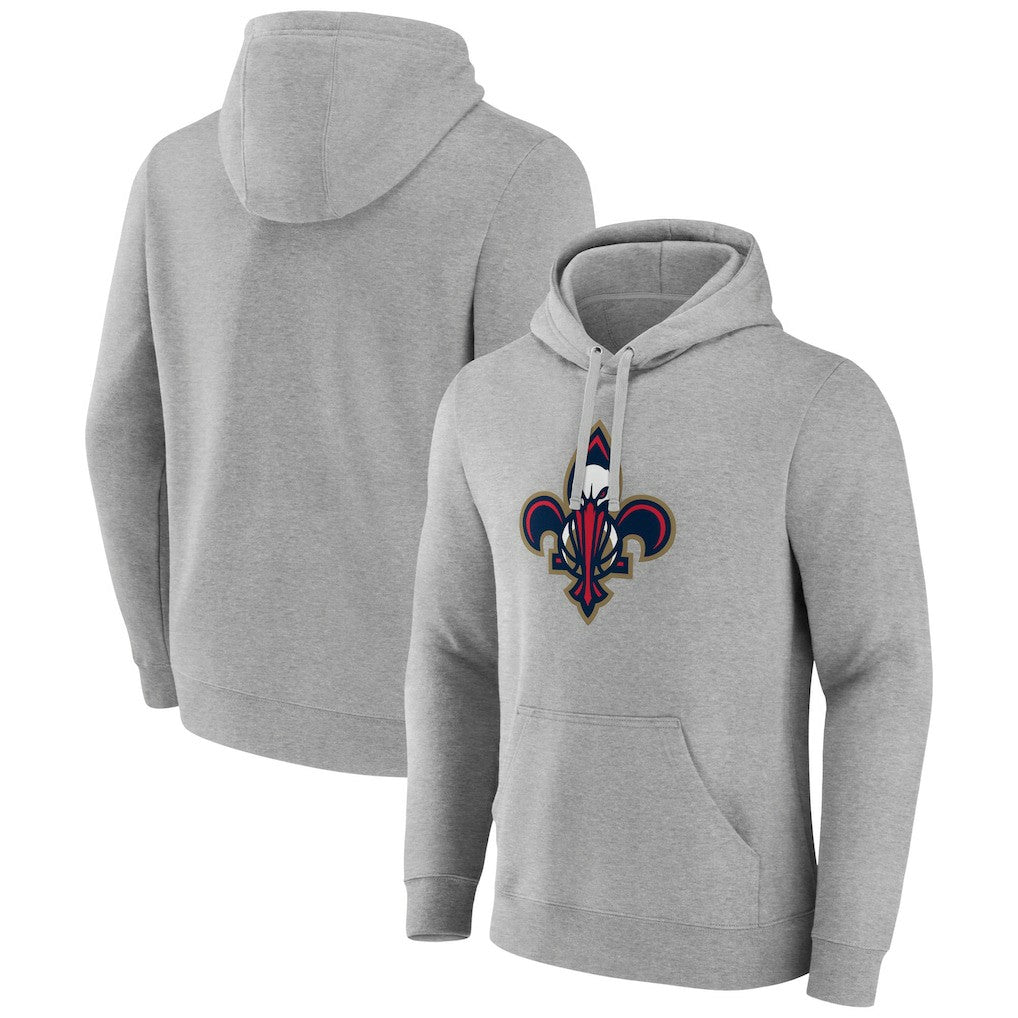 NBA - New Orleans Pelicans Alternate Logo Pullover Hoodie - Gray