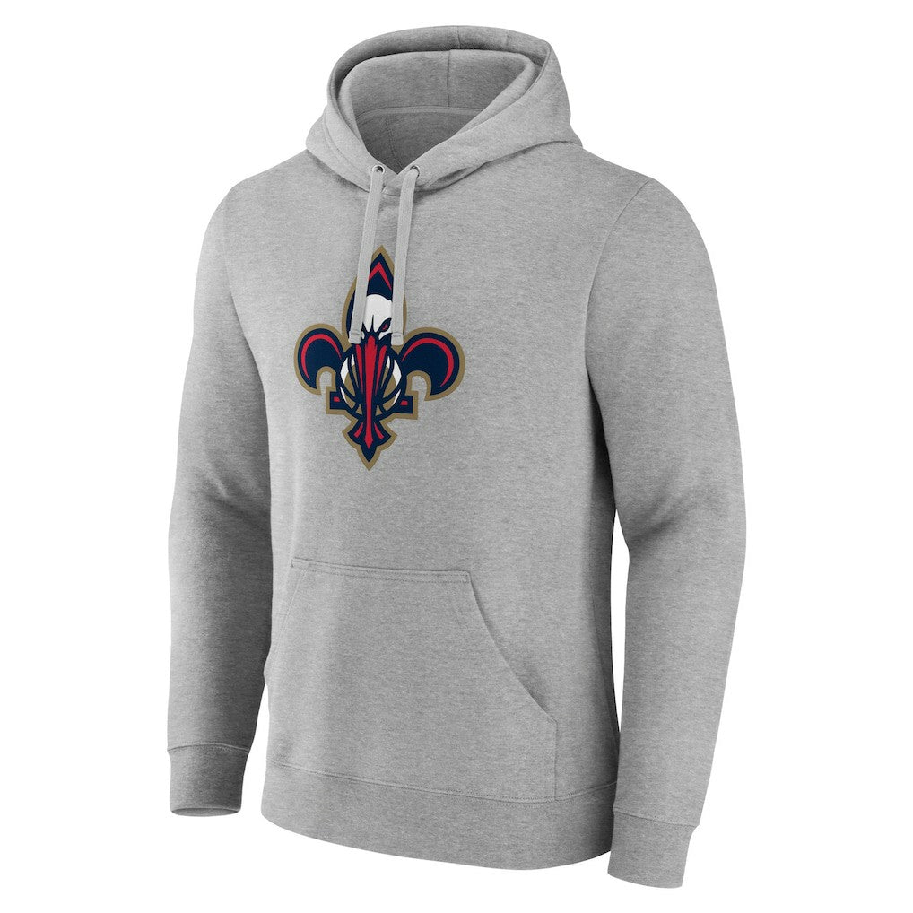 NBA - New Orleans Pelicans Alternate Logo Pullover Hoodie - Gray