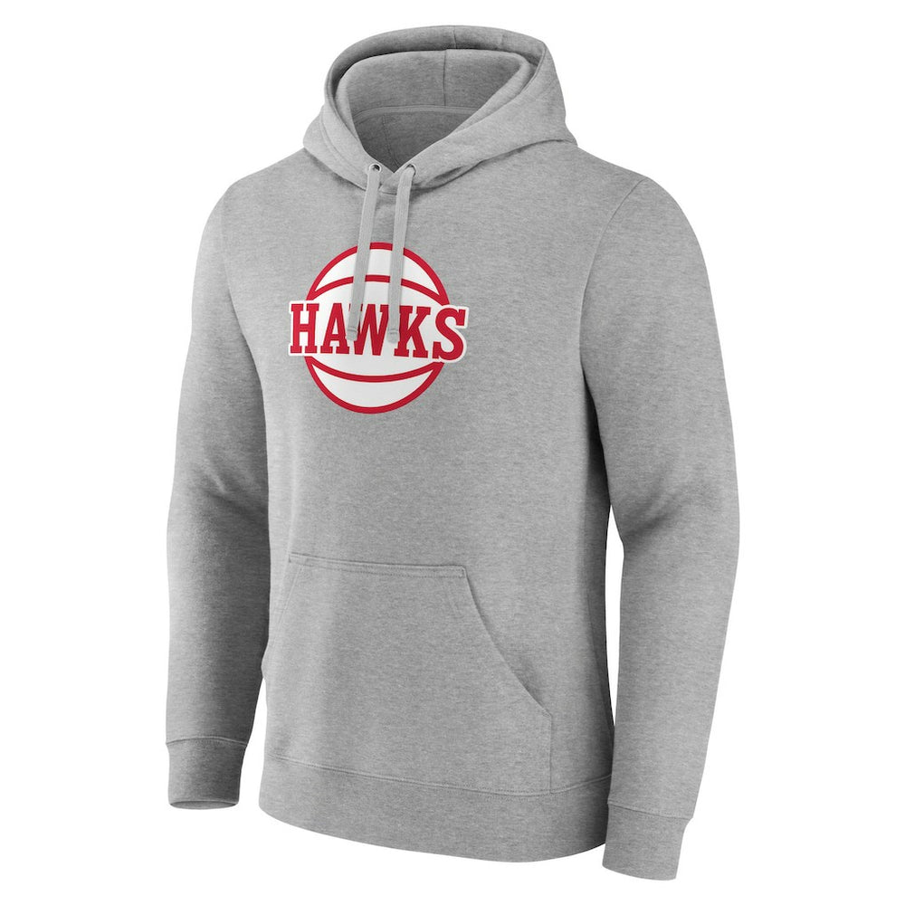 NBA - Atlanta Hawks Alternate Logo Pullover Hoodie - Gray