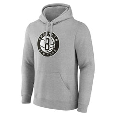 NBA - Brooklyn Nets Alternate Logo Pullover Hoodie - Gray