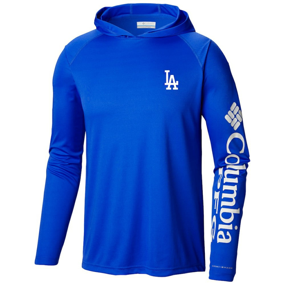 Los Angeles Dodgers Columbia Terminal Tackle Long Sleeve Hoodie T-Shirt Online