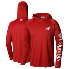 Washington Nationals Columbia Terminal Tackle Long Sleeve Hoodie T-Shirt for sale