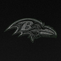 Baltimore Ravens Antigua Tonal Logo Generation Quarter-Zip Pullover Top Black - NFL