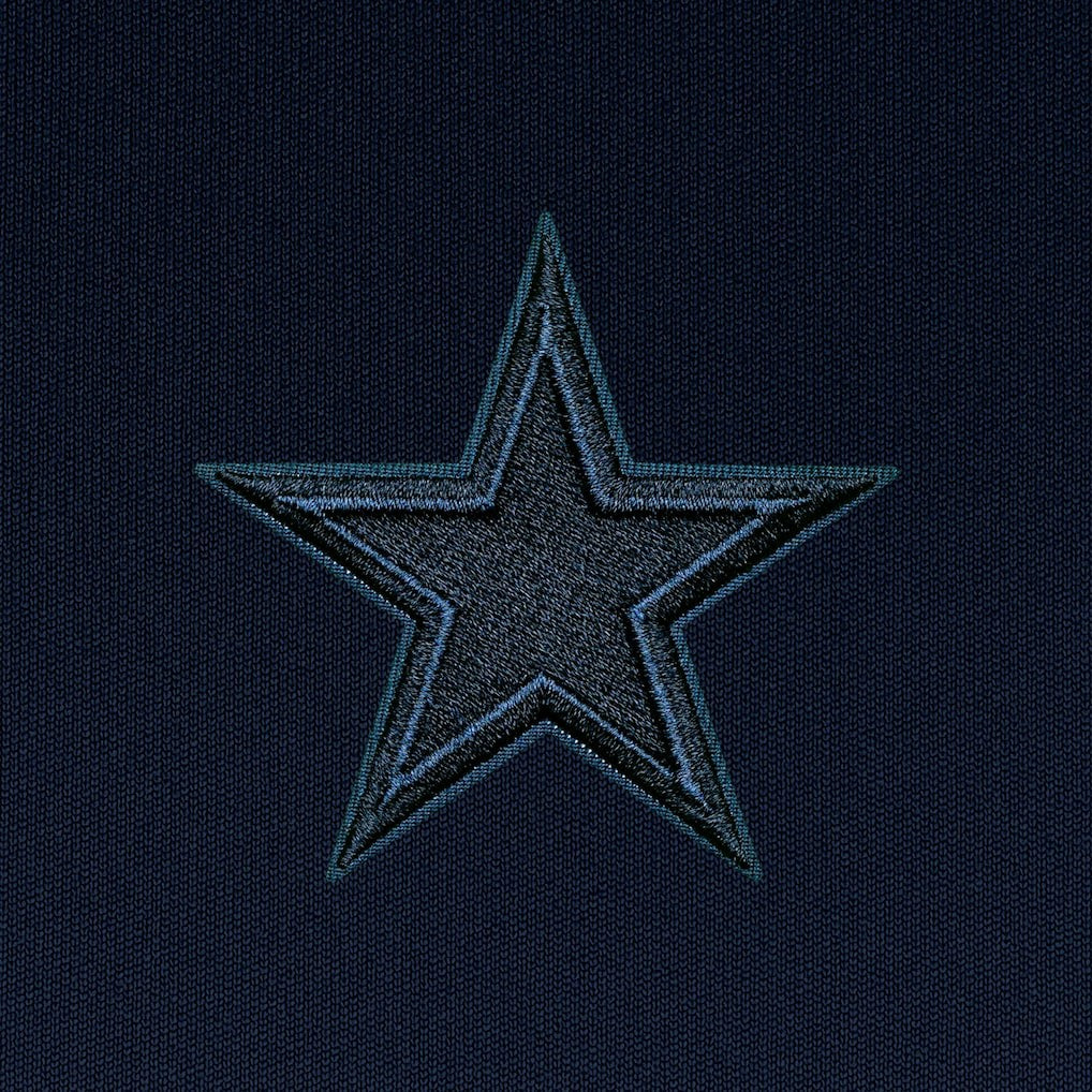 Dallas Cowboys Antigua Tonal Logo Victory Full-Zip Hoodie Navy - NFL