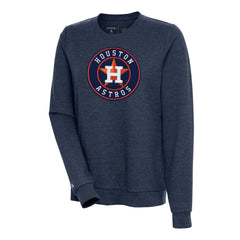 Houston Astros Antigua Women's Action Crewneck Pullover Sweatshirt On Sale