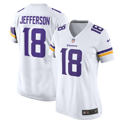 Justin Jefferson Minnesota Vikings Women's Game Player Jersey White - Nike
