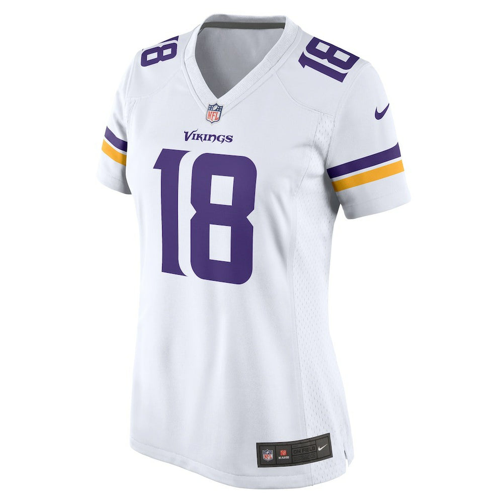 Justin Jefferson Minnesota Vikings Women's Game Player Jersey White - Nike