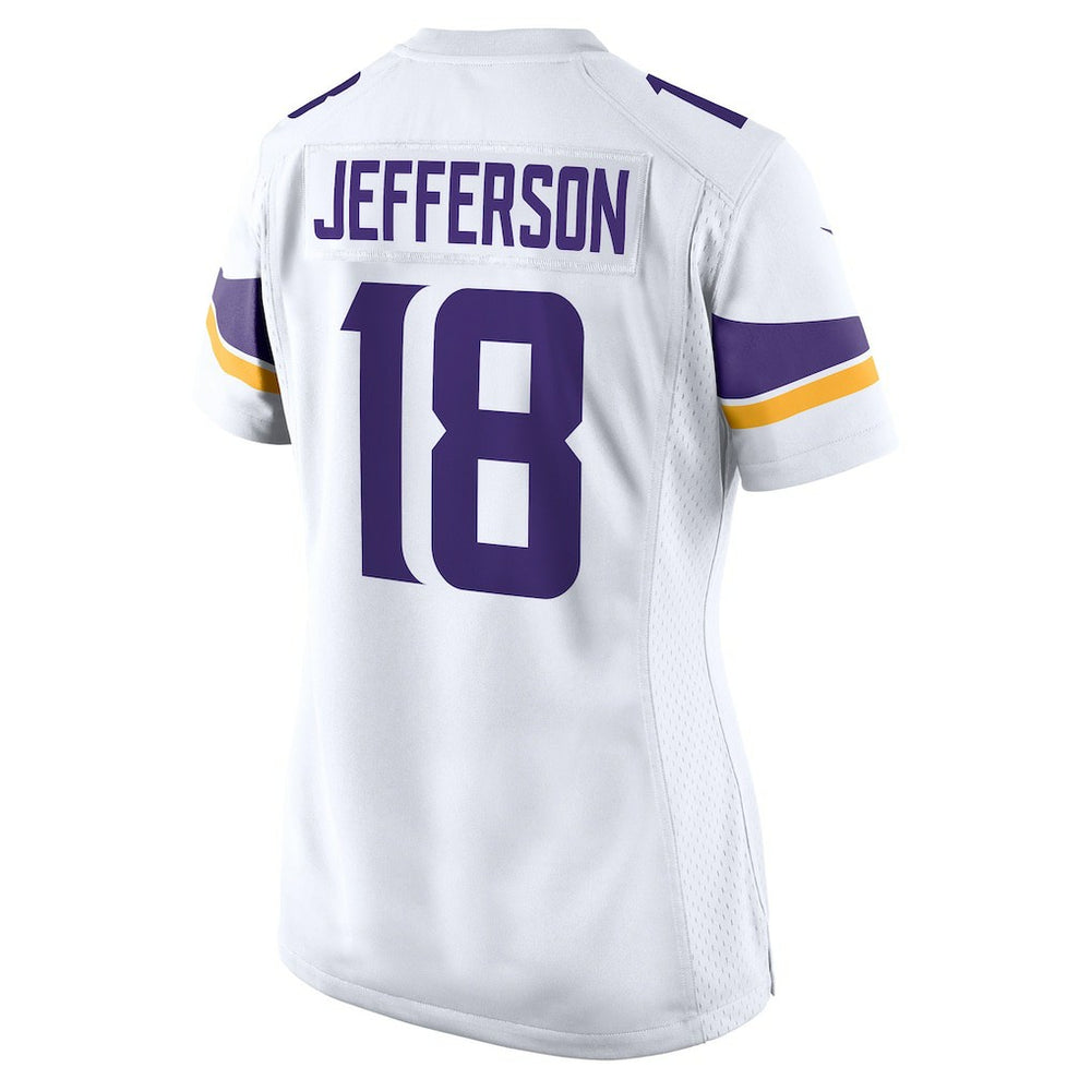 Justin Jefferson Minnesota Vikings Women's Game Player Jersey White - Nike