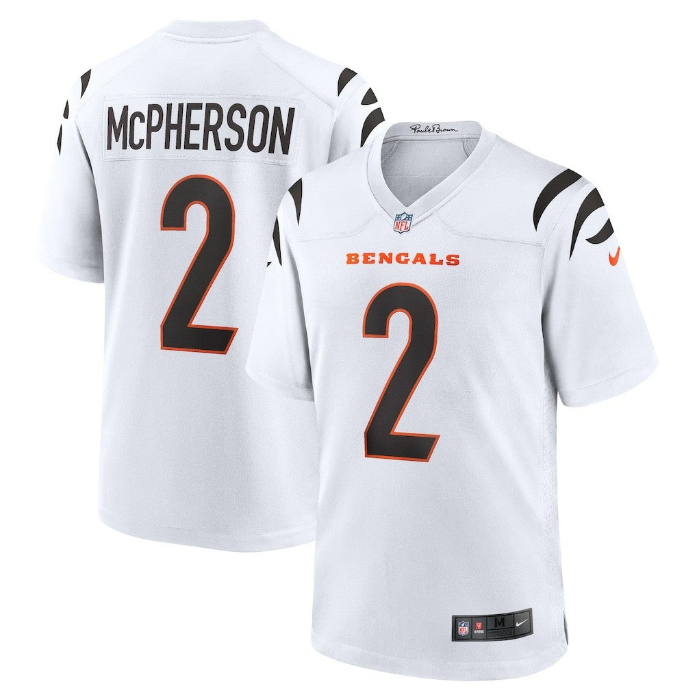 Evan McPherson Cincinnati Bengals Game Player Jersey White - Nike