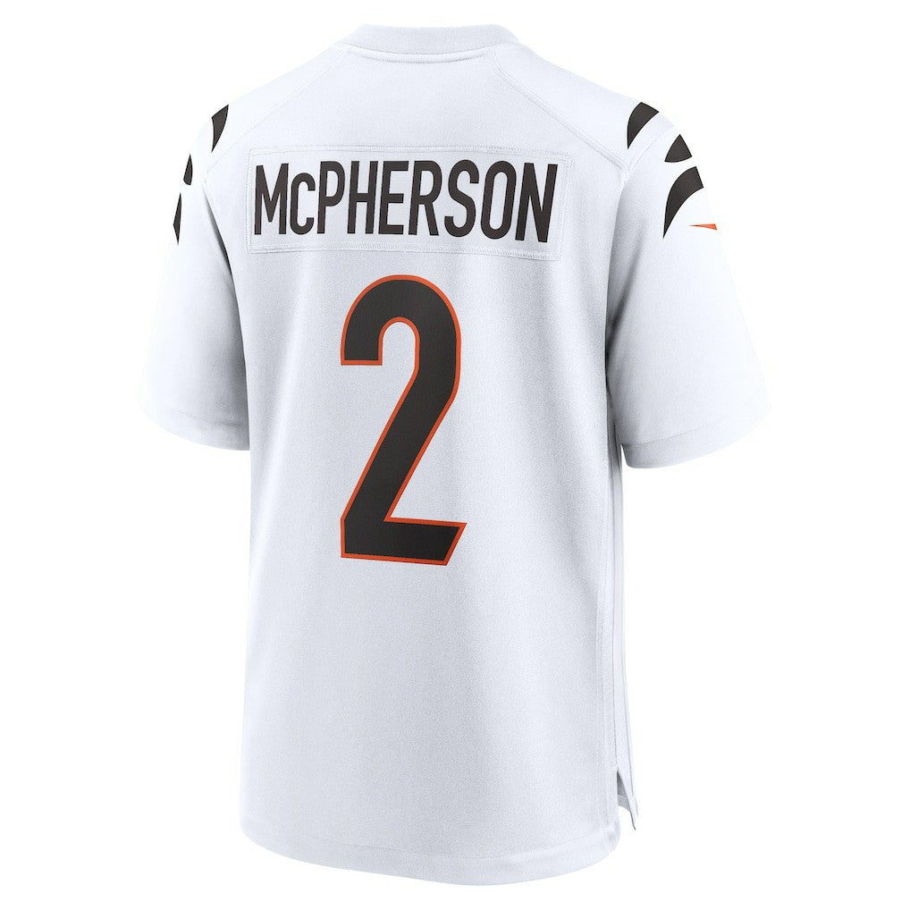 Evan McPherson Cincinnati Bengals Game Player Jersey White - Nike