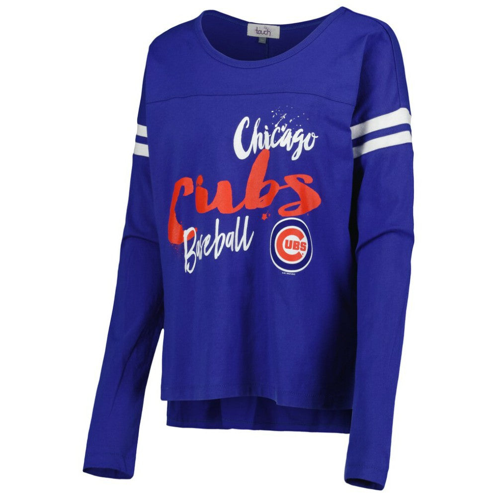 Chicago Cubs Touch Women's Free Agent Long Sleeve T-Shirt Clearance